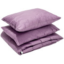 Ковдра демісезонна зі стрічкою 155х215 см Dusky Orchid