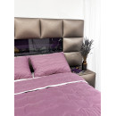 Ковдра демісезонна зі стрічкою 155х215 см Dusky Orchid