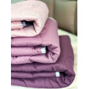 Ковдра демісезонна зі стрічкою 155х215 см Dusky Orchid