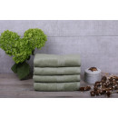 Полотенце для лица 1113 махровое 50х100 см (бордюр CHESS) зеленое 2705191