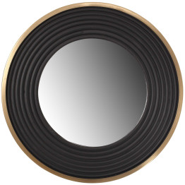 Настенное зеркало Round 725 Gold/Black Ø 38cm