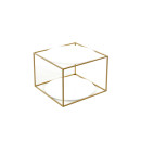 Стіл Cube SM110 White / Gold