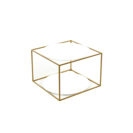 Стол Cube SM110 White/Gold