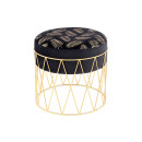 Табурет Mateo T225 Black / Gold