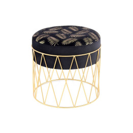 Табурет Mateo T225 Black / Gold