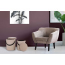 Набор пуфов Сhest T125/2 Taupe/Black