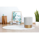 Пуф Oskar TD110 White/Mintgreen