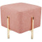 Пуф-стул Dik TDM200 Pink/Gold