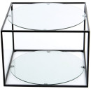 Стол Cube SM110 Clear/Black