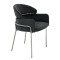 Стул Oslo TM125 Black/Silver
