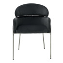 Стул Oslo TM125 Black/Silver