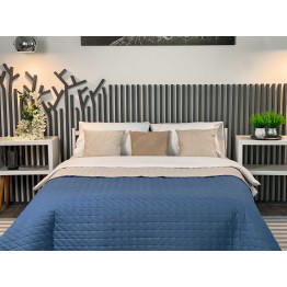 Покривало Double face rombus Infinity/Rainy Day 210x220 см