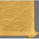 Покрывало стеганое черепица Barkhat 207 золотое 220x240 см