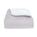 Покрывало стеганое черепица Barkhat 238 светло-серый 220x240 см