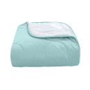 Покривало стьогане еліпс Barkhat 224 блакитне 220x240 см