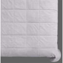 Покривало стьогане квадрат Barkhat 238 світло-сірий 130x240 см