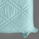 Покрывало стеганое мозаика Barkhat 224 голубое 150x220 см