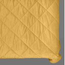 Покрывало стеганое ромб Barkhat 207 золотое 220x240 см
