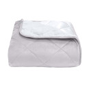 Покрывало стеганое ромб Barkhat 238 светло-серый 220x240 см