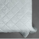 Покривало стьогане ромб Sparta 16 сіре 220х240 см