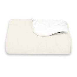 Покрывало стеганое черепица Sparta 02 бежевое 240х260 см