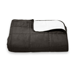 Покривало стьогане квадрат Sparta 39 темно-коричневе 220х220 см