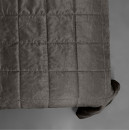 Покривало стьогане квадрат Sparta 39 темно-коричневе 220х220 см