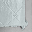 Покрывало стеганое лабиринт Sparta 16 серое 200x220 см