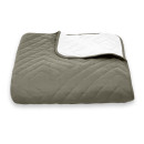 Покрывало стеганое пирамида Sparta 38 коричневое 220х240 см