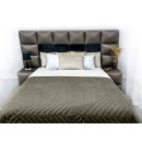 Покрывало стеганое пирамида Sparta 38 коричневое 220х240 см