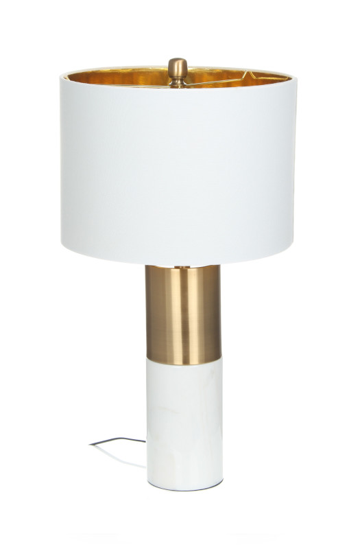 Настольная лампа Classic KM White/Bronze/White