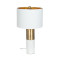 Настольная лампа Classic KM White/Bronze/White