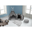 Килим Lovely kids Bear grey/blue 53 x 90