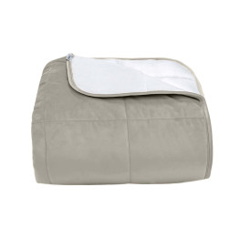 Покрывало стеганое квадрат Barkhat 211 хаки 200x220 см