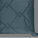Покривало стьогане лабіринт Barkhat 225 темно-синє 240x240 см