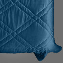 Покривало стьогане мозаїка Barkhat 139 синій 200x220 см