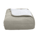 Покрывало стеганое полоса Barkhat 211 хаки 150x220 см