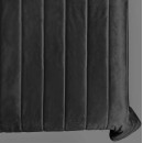 Покрывало стеганое полоса Barkhat 300 черный 160x220 см