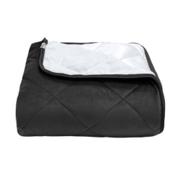 Покрывало стеганое ромб Barkhat 300 черный 220x240 см