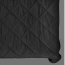 Покрывало стеганое ромб Barkhat 300 черный 220x240 см
