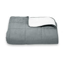 Покрывало стеганое квадрат Sparta 20 антрацит 150х220 см