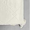 Покрывало стеганое лабиринт Sparta 05 молочное 220х240 см