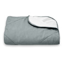 Покрывало стеганое лабиринт Sparta 20 антрацит 150х220 см