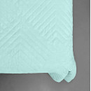 Покрывало стеганое пирамида Sparta 44 сияющий голубой 200x220 см