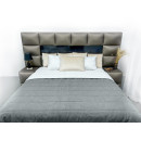 Покрывало стеганое полоса Sparta 20 антрацит 200x220 см