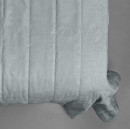 Покрывало стеганое полоса Sparta 20 антрацит 200x220 см