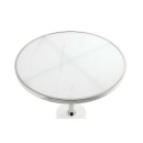 Стіл Nani SM525 Silver / White