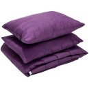 Одеяло демисезонное с лентой 155х215 см Plum Wine