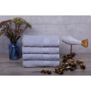 Полотенце для лица 1113 махровое 50х100 см (бордюр CHESS) серое 3114