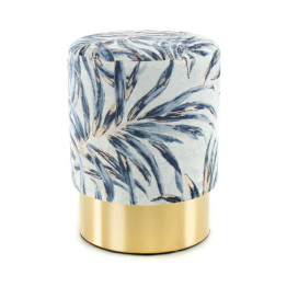 Пуф Caramel T225 Blue/Gold